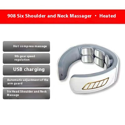 Movyta CerviHeat™ Electric Heated Neck Support for Instant Cervical Pain Relief