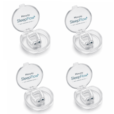 Movyta SleepFlow | Anti-snoring Silicone Nose Clip